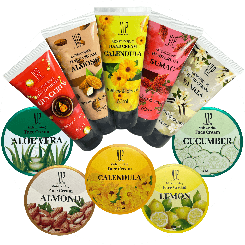 VIP Line кремове за лице и ръце